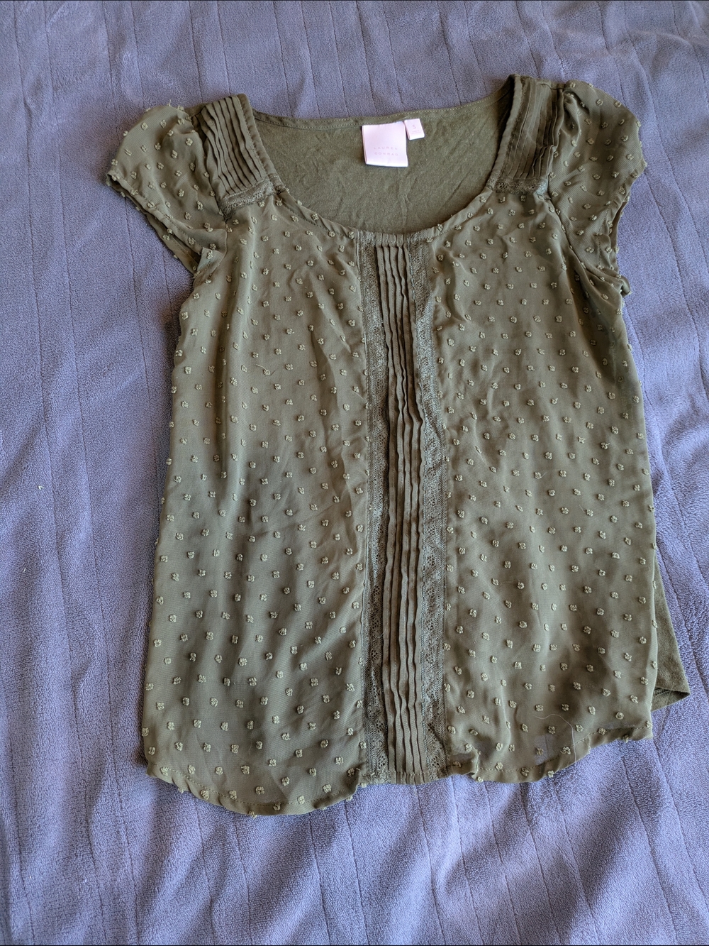 Olive Green Top